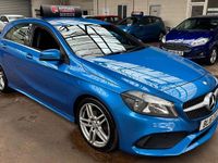 Used Mercedes A200 AMG line 2016 Blue Hatchback