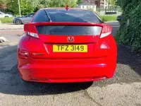Used Honda Civic SE 100 HP (73 kW) 2013 Red Hatchback