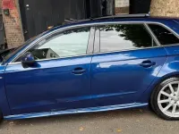 Used Audi A3 S-Line 150 HP (110 kW) 2014 Blue Hatchback