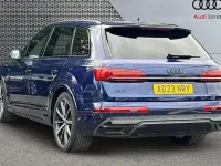 Used Audi Q7 Black Edition 286 HP (210 kW) 2023 Blue SUV