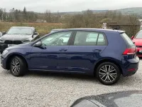 Used VW Golf VII S 85 HP (62 kW) 2017 Blue Hatchback