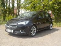 Usado Vauxhall Corsa SRi 2017 Preto Citadino