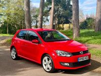 Used VW Polo SEL 105 HP (77 kW) 2010 Red Hatchback