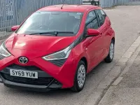 Used Toyota Aygo X-play 72 HP (52 kW) 2020 Red Hatchback