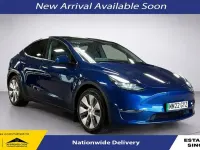 Used Tesla Model Y Long Range AWD 378 kW (514 HP) 2022 Blue SUV