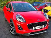 Used Ford Puma Titanium 125 HP (91 kW) 2020 Red SUV