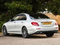 Used Mercedes E220 AMG Line Premium Plus 194 HP (142 kW) 2017 Silver Coupe
