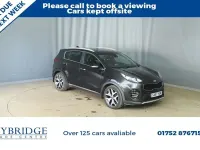 Used Kia Sportage GT-Line 139 HP (102 kW) 2017 Black SUV