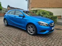 Used Mercedes A200 2015 Blue Hatchback