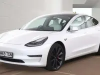 Used Tesla Model 3 Performance 461 kW (627 HP) 2019 White Sedan