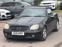 Used Mercedes SLK230 2001 Black Cabriolet