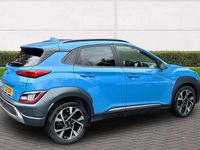 Used Hyundai Kona Premium 120 HP (88 kW) 2021 Blue SUV