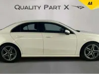 Usado Mercedes A200 AMG line 163 CV (119 kW) 2019 Blanco Berlina