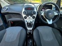 Used Ford Ka Zetec 2014 Blue Hatchback
