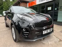 Used Kia Sportage 114 HP (83 kW) 2018 Black SUV