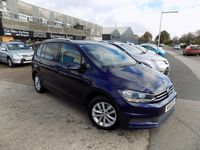 Used VW Touran Family 115 HP (84 kW) 2018 Blue MPV