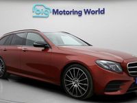Used Mercedes E220 AMG line 194 HP (142 kW) 2020 Red Estate