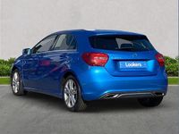 Used Mercedes A180 Executive 109 HP (80 kW) 2017 Blue Hatchback