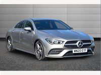 Used Mercedes CLA200 AMG line 161 HP (118 kW) 2020 Silver Coupe