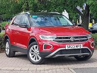 Used VW T-Roc Style 150 HP (110 kW) 2023 Red SUV