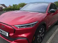 Used Ford Mustang Extended Range 351 HP (258 kW) 2021 Red Hatchback