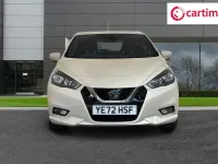 Used Nissan Micra Acenta 92 HP (67 kW) 2022 White Hatchback