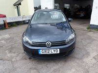 Used VW Golf VII Match 105 HP (77 kW) 2012 Blue Hatchback