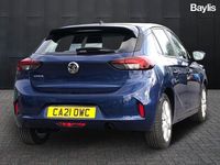 Used Vauxhall Corsa 75 HP (55 kW) 2021 Blue Hatchback