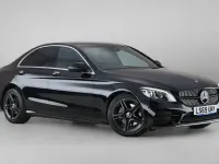 Used Mercedes C200 AMG Line Premium 184 HP (135 kW) 2019 Black Sedan