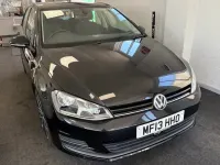 Used VW Golf VII SE 105 HP (77 kW) 2013 Black Hatchback