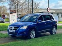Used VW Tiguan Sport 140 HP (102 kW) 2008 Blue SUV