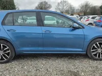 Used VW Golf VII 2015 Blue Hatchback