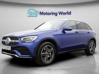 Used Mercedes GLC300 AMG line 258 HP (189 kW) 2022 Blue Estate