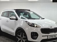 Used Kia Sportage GT-Line S 185 HP (136 kW) 2018 White SUV