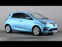 Used Renault Zoe Iconic 80 kW (109 HP) 2021 Blue Hatchback