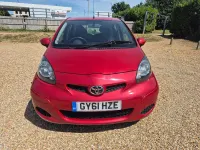 Used Toyota Aygo 68 HP (50 kW) 2012 Red Hatchback
