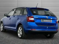 Used Skoda Rapid SE 108 HP (79 kW) 2018 Blue Hatchback