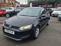 Begagnad VW Polo S 2013 Svart Halvkombi