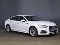 Used Audi A5 Sportback Sport 150 HP (110 kW) 2019 White Hatchback
