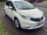 Used Nissan Note Acenta 2015 White Hatchback