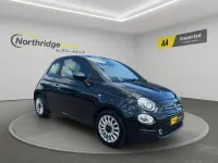 Used Fiat 500 Lounge 70 HP (51 kW) 2020 Black Hatchback