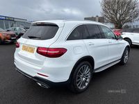 Used Mercedes GLC220 AMG line 2019 White Estate
