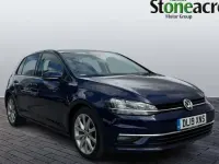 Used VW Golf VII GT 116 HP (85 kW) 2019 Blue Hatchback