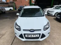 Used Ford Focus Zetec 115 HP (84 kW) 2014 White Estate
