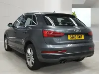 Used Audi Q3 S-Line 150 HP (110 kW) 2018 Monsoon grey SUV