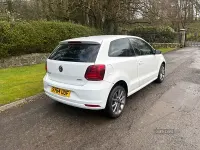 Used VW Polo Design 60 HP (44 kW) 2015 White Hatchback