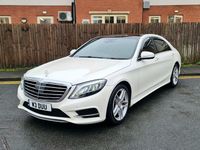 Used Mercedes S350L AMG line 2015 White Sedan