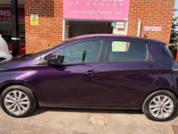 Used Renault Zoe Iconic 100 kW (136 HP) 2021 Mauve/purple Hatchback
