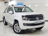 Begagnad VW Amarok Highline 180 HK (132 kW) 2013 Vit Pickup
