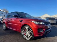 Used Land Rover Range Rover Sport Autobiography Dynamic 339 HP (249 kW) 2014 Red SUV